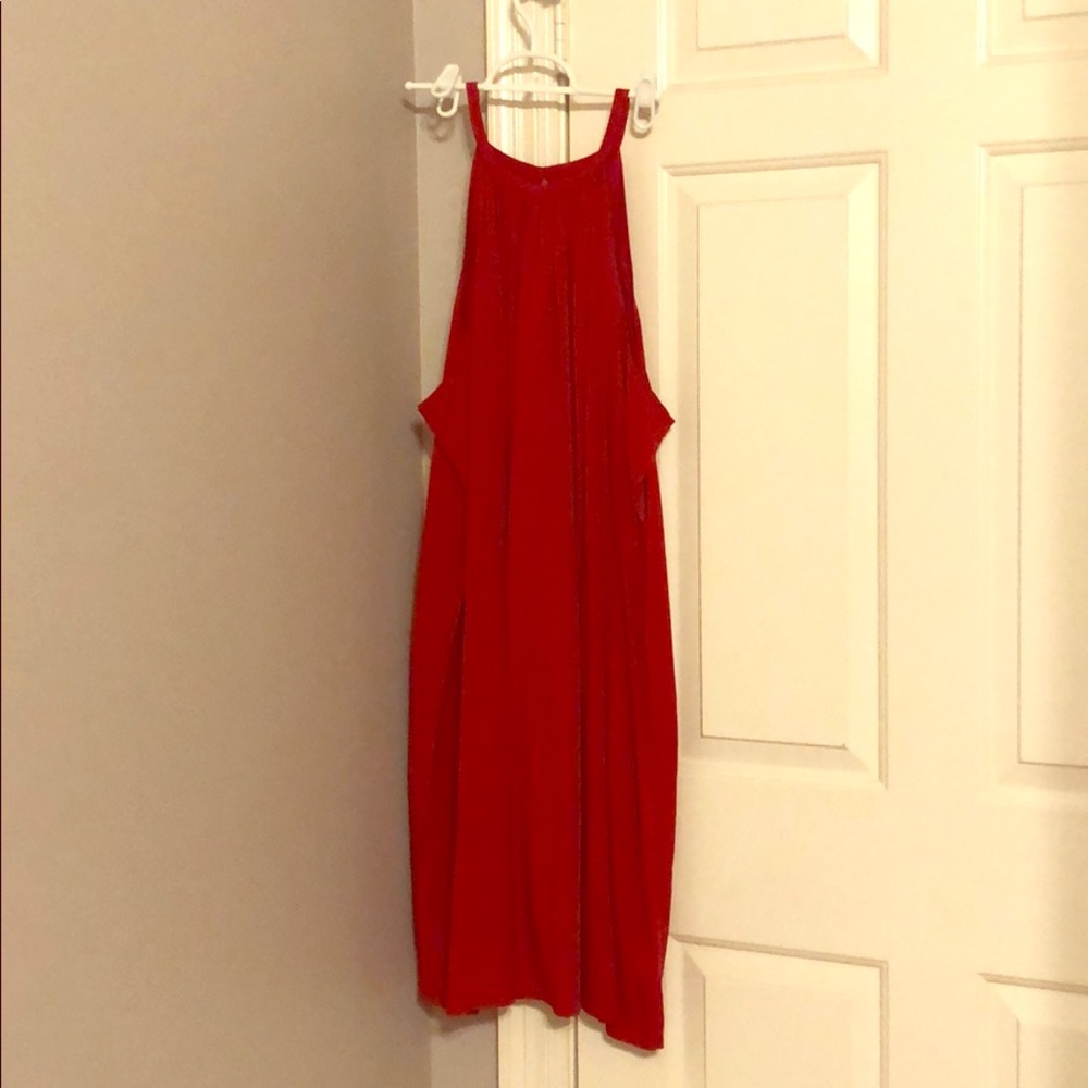 Red Old Navy dress